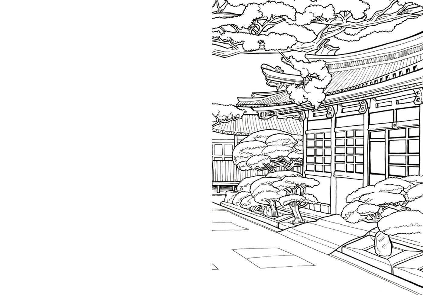 Kolorowanka Livre de Coloriage | Japonia
