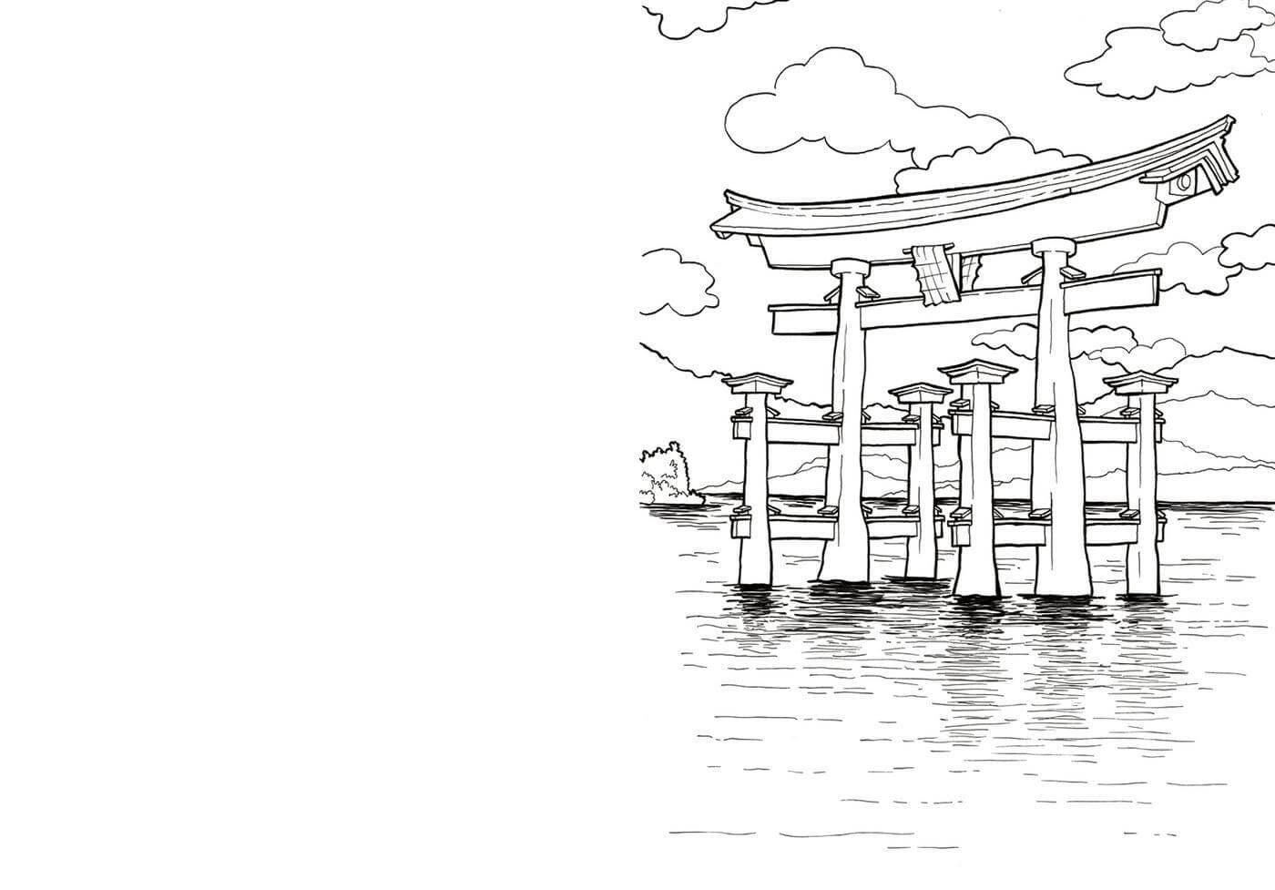 Kolorowanka Livre de Coloriage | Japonia