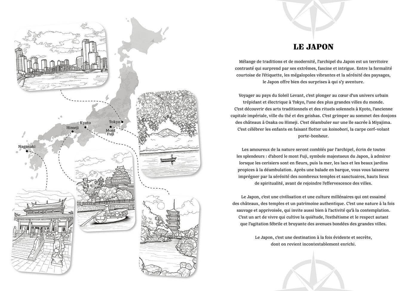 Kolorowanka Livre de Coloriage | Japonia