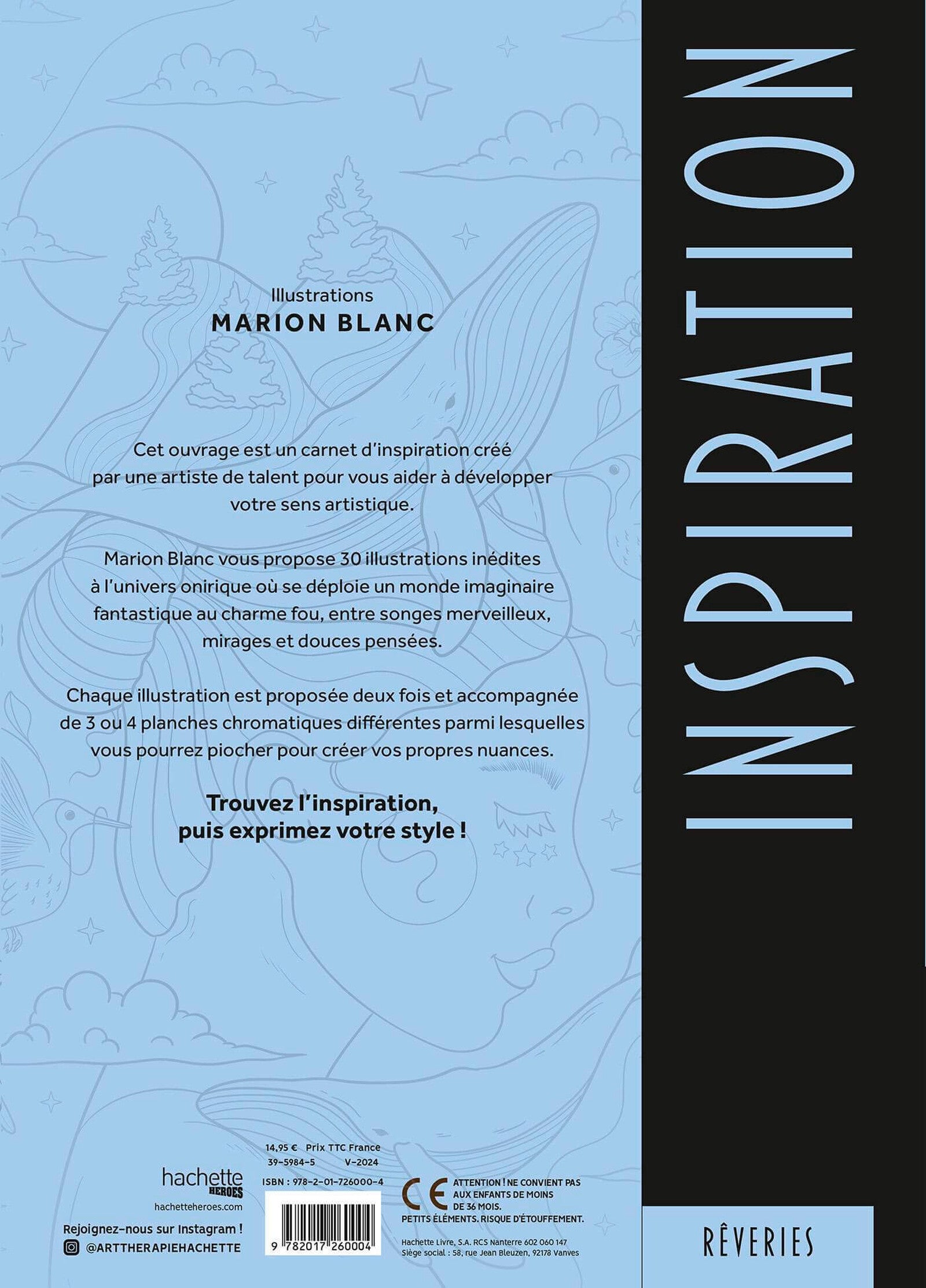 Kolorowanka Livre de Coloriages | Marzenia senne