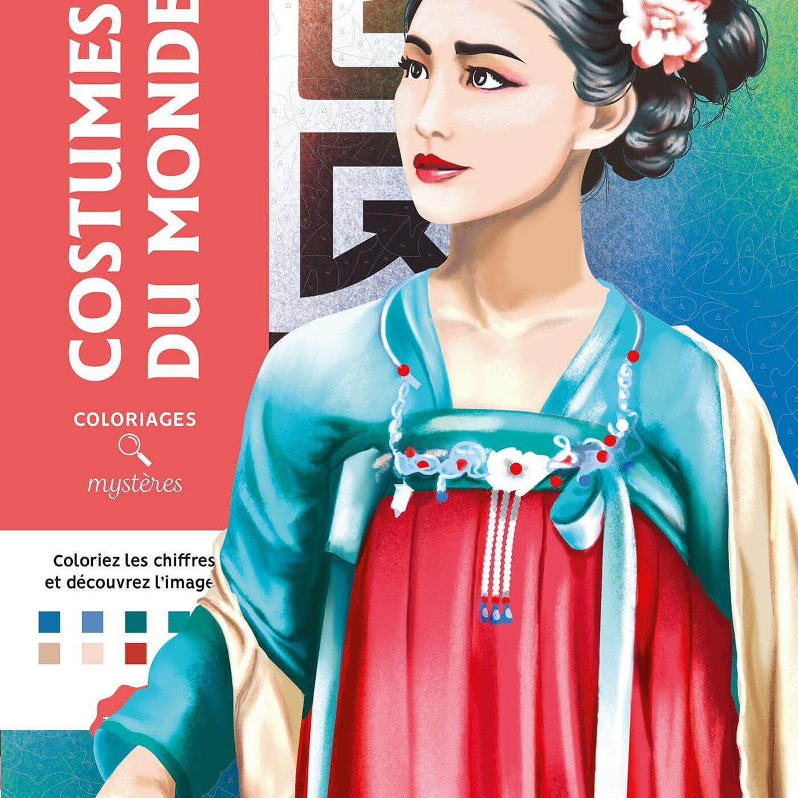 Kolorowanka Coloriages mystères | Kostiumy