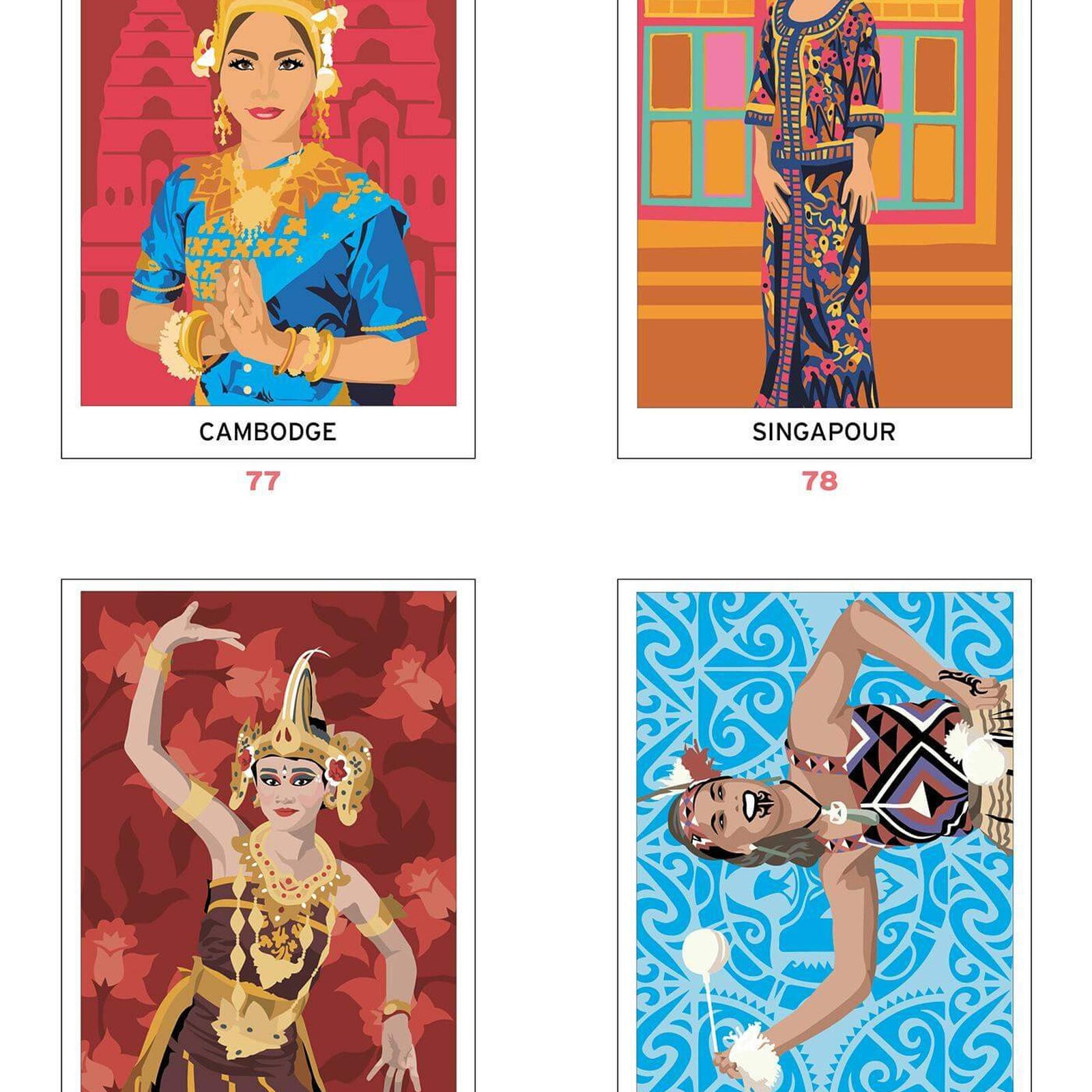 Kolorowanka Coloriages mystères | Kostiumy