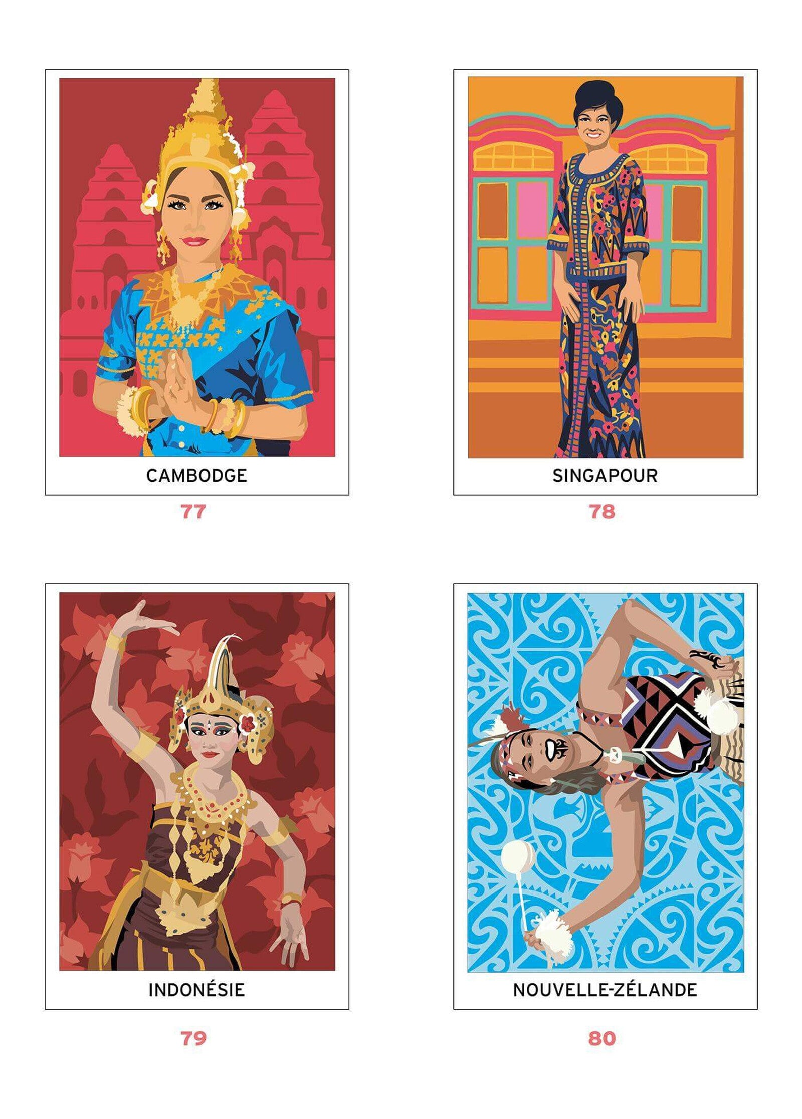 Kolorowanka Coloriages mystères | Kostiumy