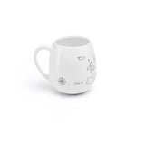 Kubek ceramiczny do kolorowania | Mapa Europy