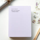 Album do przechowywania naklejek | Fioletowy