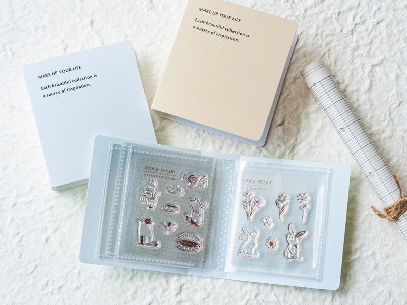 Album do przechowywania stempli Ephemera | Błękitny