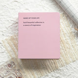 Album do przechowywania stempli Ephemera | Różowy