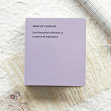 Album do przechowywania stempli Ephemera | Fioletowy