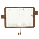Okładka na kalendarz Hobonichi Techo A6 | Colors: Caramel Pudding