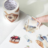 Zestaw naklejek w taśmie Washi | Herbaciana Pokusa