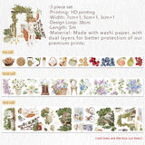 Zestaw naklejek w taśmie Washi | Uroki Lata