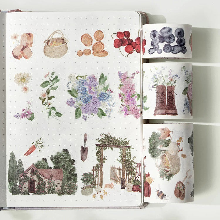 Zestaw naklejek w taśmie Washi | Uroki Lata