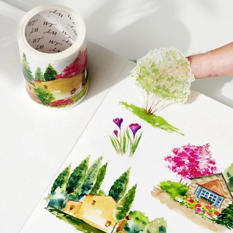 Taśma Washi Pre-Cut | Wiosenne Przebudzenie