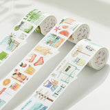 Zestaw naklejek w Taśmie Washi | Lato w pełni