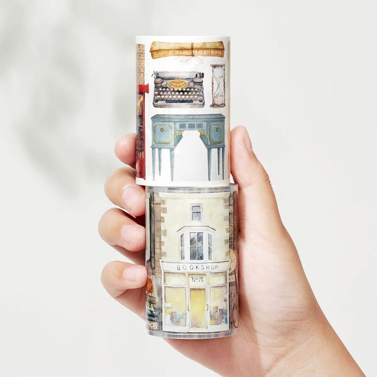 Taśma Washi Pre-Cut | Koty i Książki