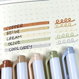 Zakreślacz dwustronny MILDLINER z podwójną końcówką Zebra | Neutralny