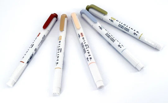 Zakreślacz dwustronny MILDLINER z podwójną końcówką Zebra | Neutralny