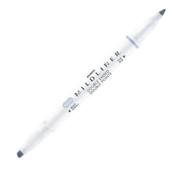 Zakreślacz dwustronny MILDLINER z podwójną końcówką Zebra | Neutralny