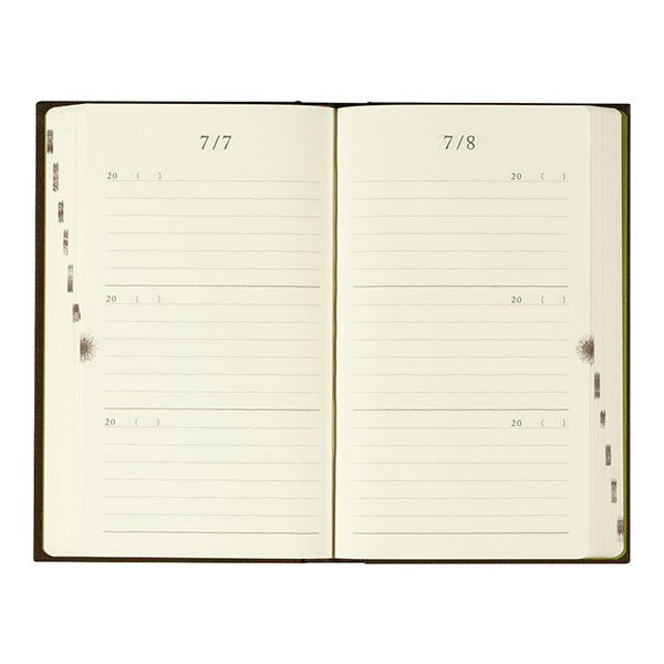 Pamiętnik 3-letni Midori | Brązowy