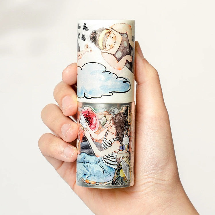 Taśma Washi Pre-Cut | Spokojne dni