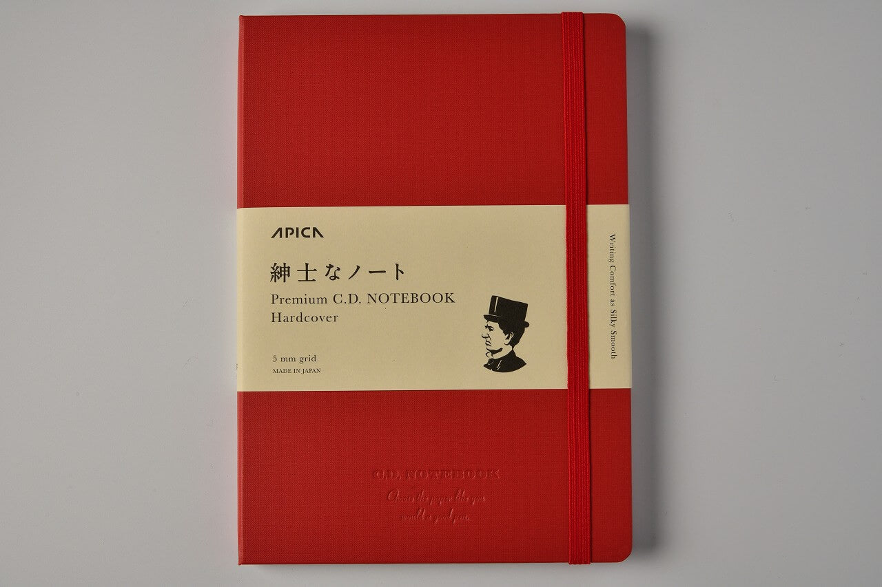 Notatnik Apica Premium CD w twardej oprawie (A5) | Kratka