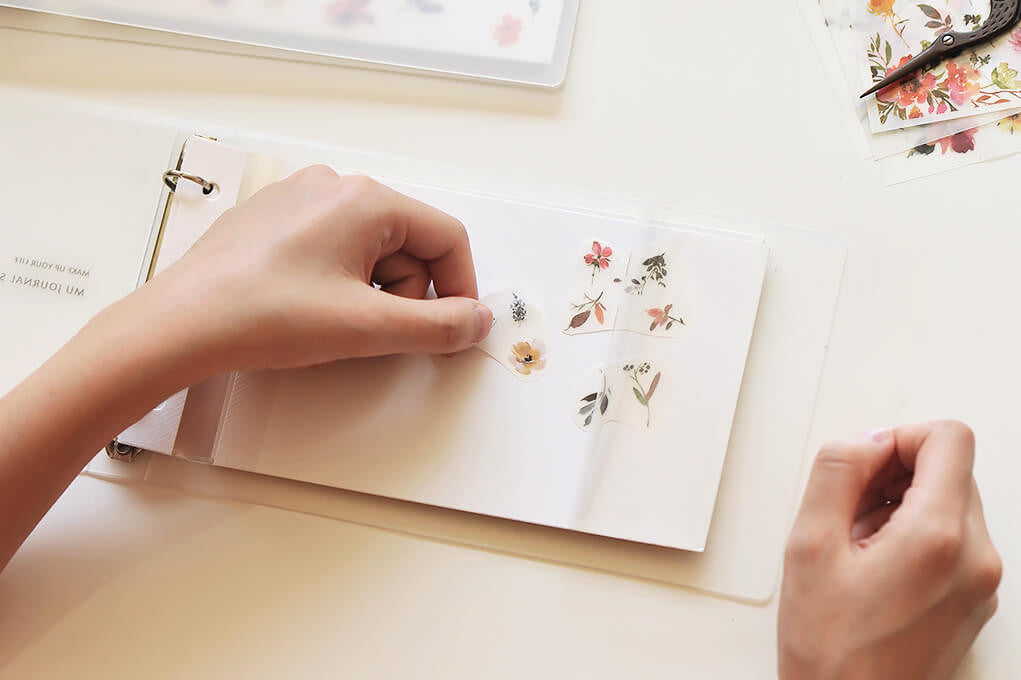 Wkłady do segregatora do przechowywania naklejek