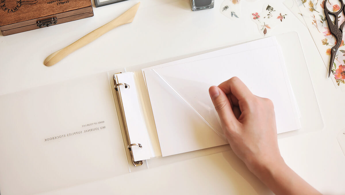 Wkłady do segregatora do przechowywania naklejek