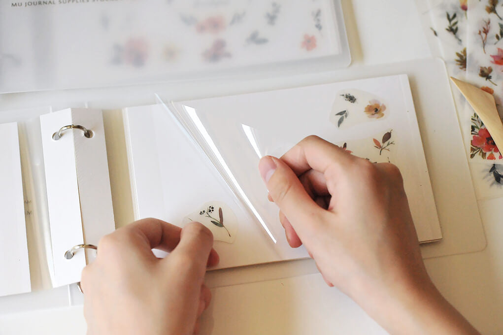 Wkłady do segregatora do przechowywania naklejek