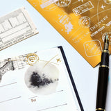 Naklejki transferowe złote | Podróż