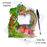 Kartka Okolicznościowa Santoro Pendulum | Dinozaury