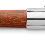 Pióro wieczne Faber-Castell E-motion Pearwood Brązowy