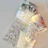 Taśma Washi Pre-Cut | Wiosenne Kwiaty