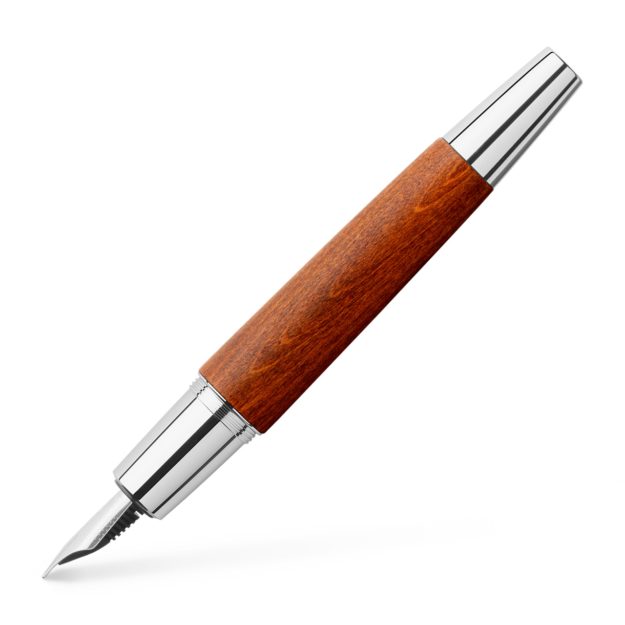 Pióro wieczne Faber-Castell E-motion Pearwood Brązowy