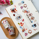 Taśma Washi Pre-Cut | Bursztynowe chwile