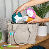 Torba na artykuły papiernicze Soolla® Studio Bag | Blueberry Bliss