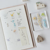 Zestaw stempli silikonowych Icon | Wiosna