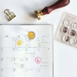 Zestaw stempli silikonowych Icon | Fazy Księżyca