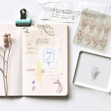 Zestaw stempli silikonowych Icon | Gałązki Kwiatów