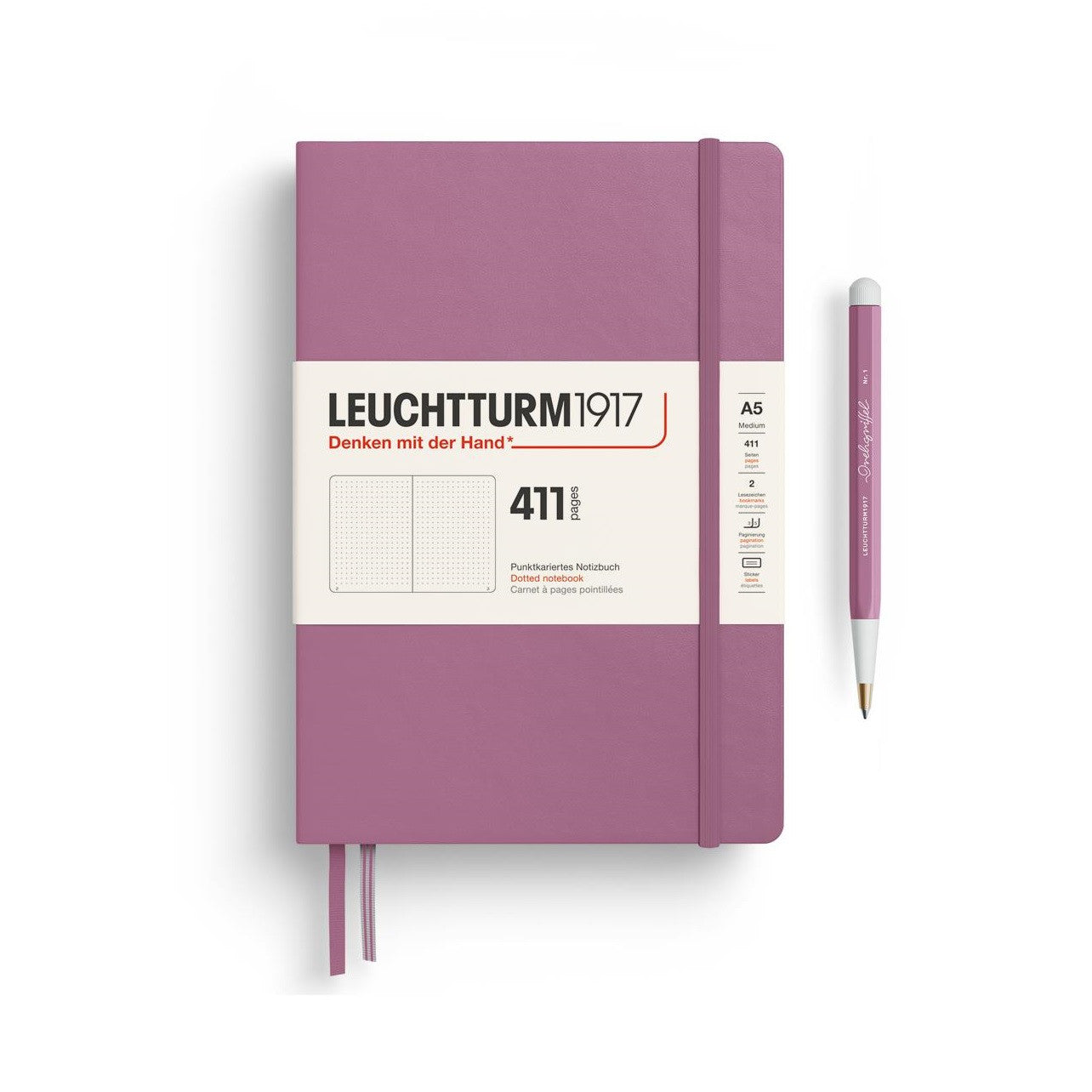 Notatnik Leuchtturm1917 A5 Edycja 411 | Dusty Rose