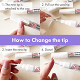 Marker maskujący do akwareli Kuretake | 2,0 mm