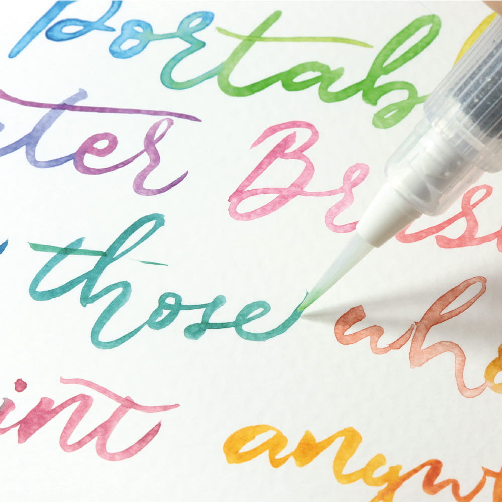 Pędzel wodny Kuretake Zig Brush H2O Menso | Small Tip