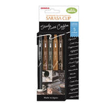 Zestaw długopisów żelowych SARASA Zebra| Study with Coffee