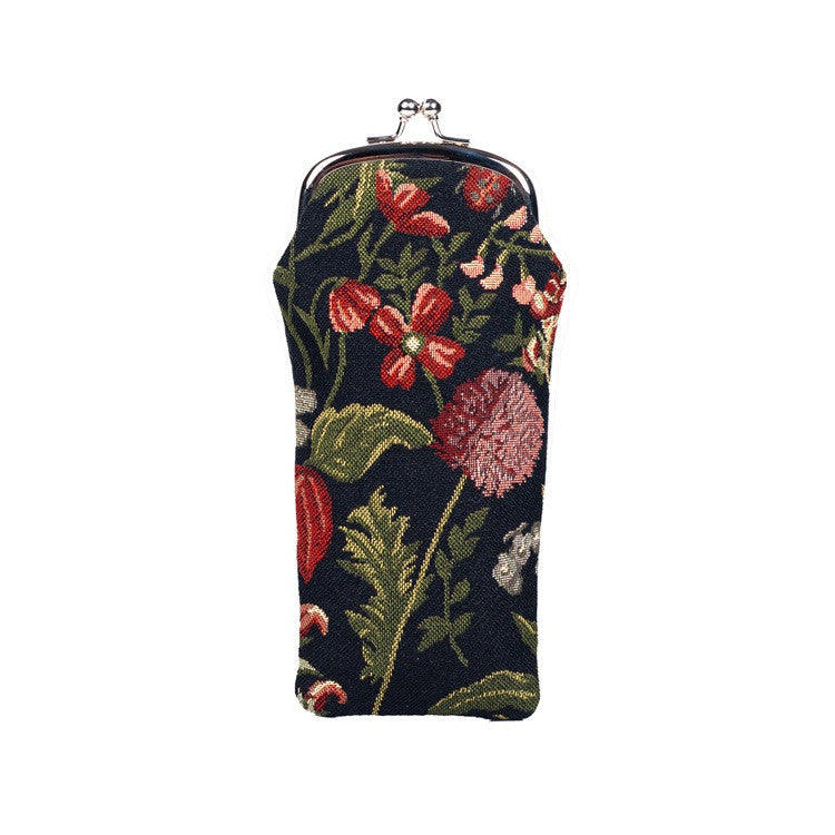 Piórnik/Etui  | Poranny Ogród - Czarny