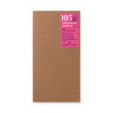 Wkład do Traveler's Notebook 005 | Kalendarz wieczny dzienny