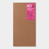 Wkład do Traveler's Notebook 005 | Kalendarz wieczny dzienny