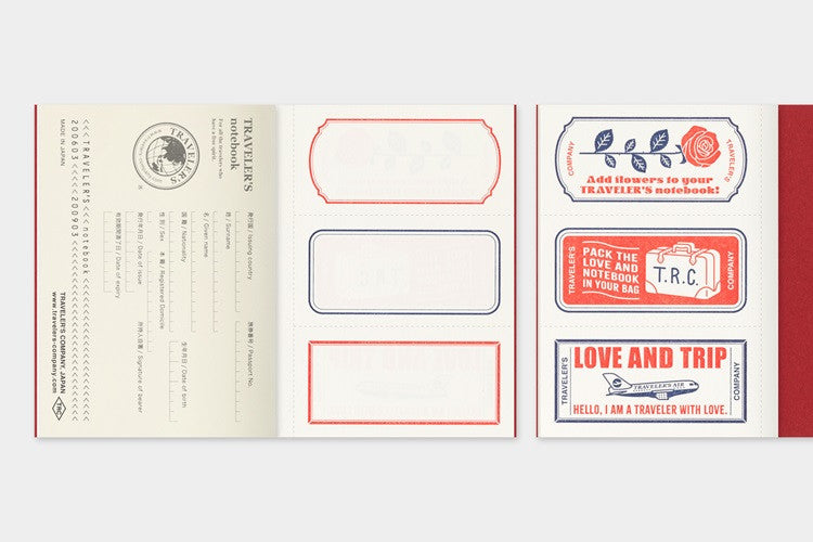 Wkład do Traveler's Notebook Passport Size Edycja Limitowana | Love and Trip 2025