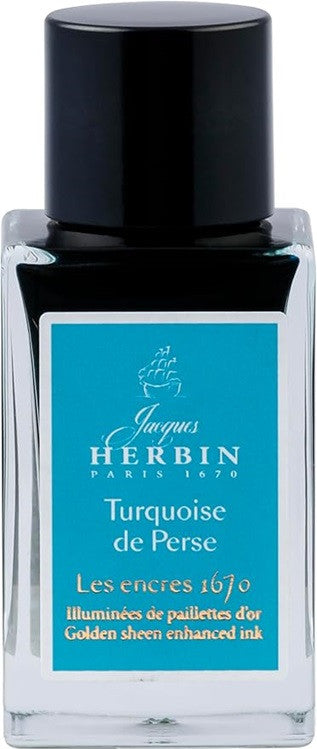 Atrament J. Herbin 1670 15 ml | Turquoise de Perse