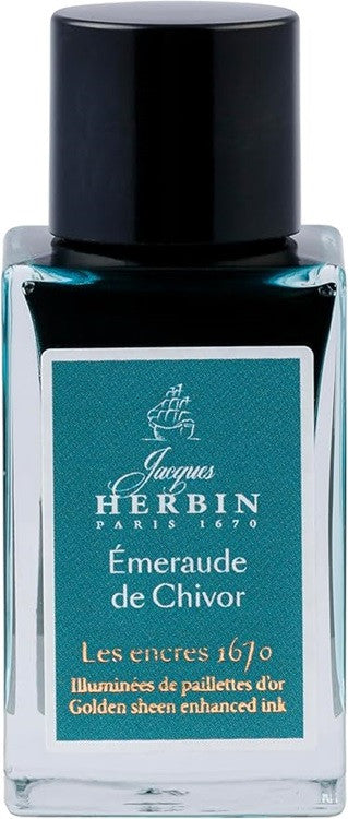Atrament J. Herbin 1670 15 ml | Emeraude de Chivor