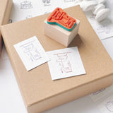 Zestaw pieczątek | Paryska kawiarnia