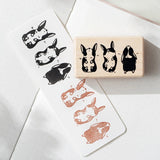 Pieczątka | Turlający się szczeniak